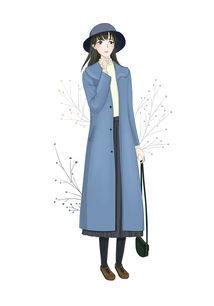 商業(yè)服飾插畫