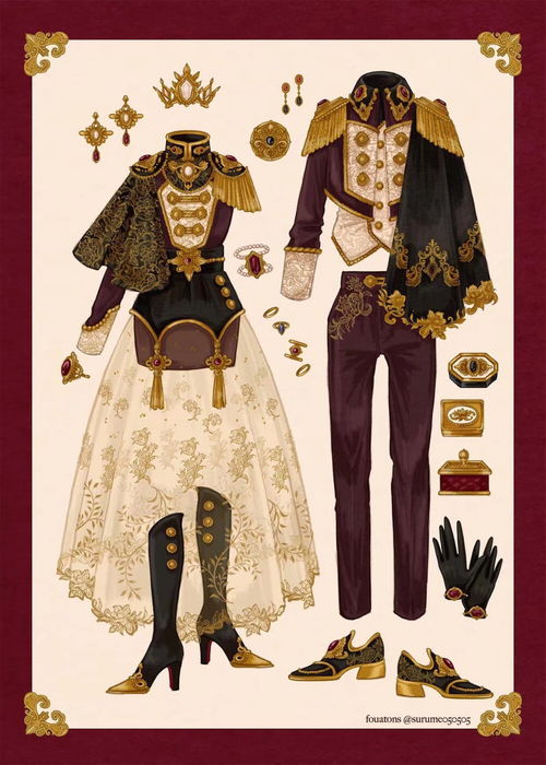 漫畫 服飾 設(shè)計(jì) 參考 系列